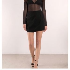 NWT TOBI Black Mini Skirt